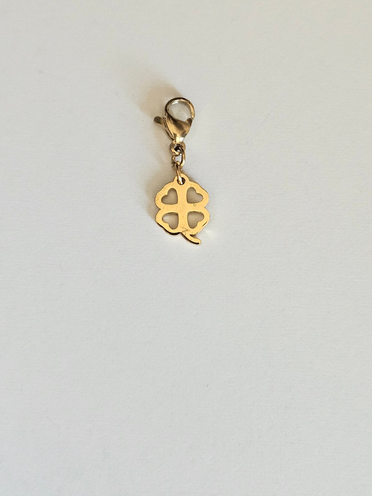 Charms trèfle cœur