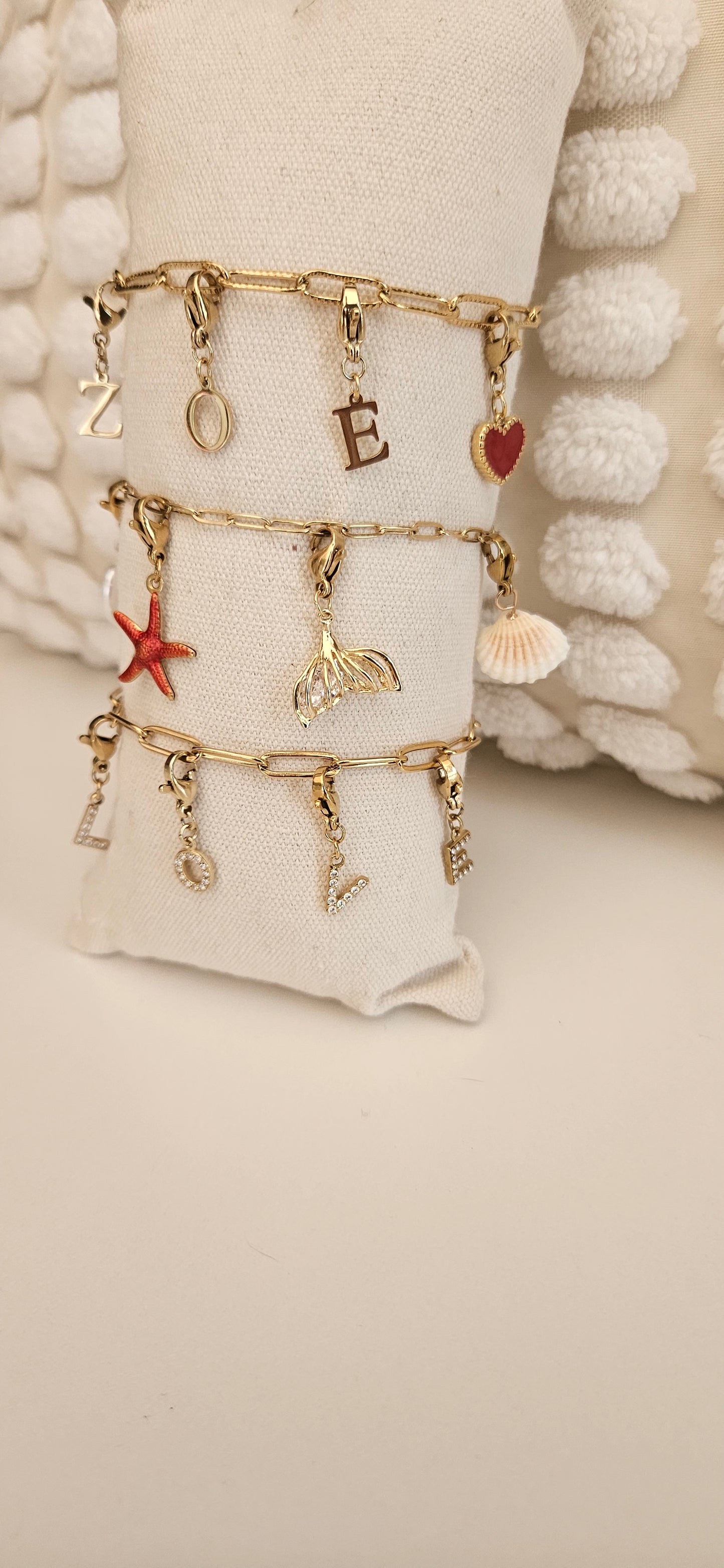 Charms lettres