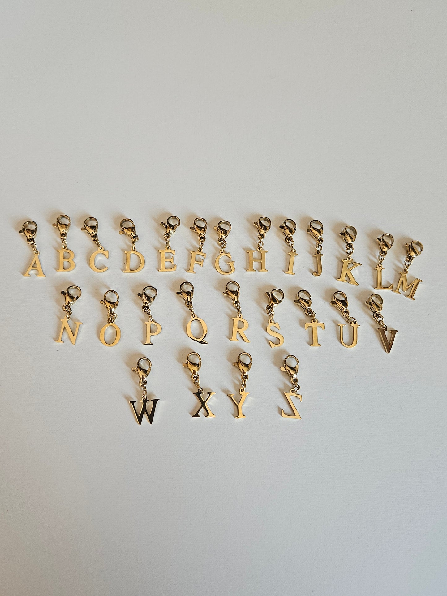 Charms lettres