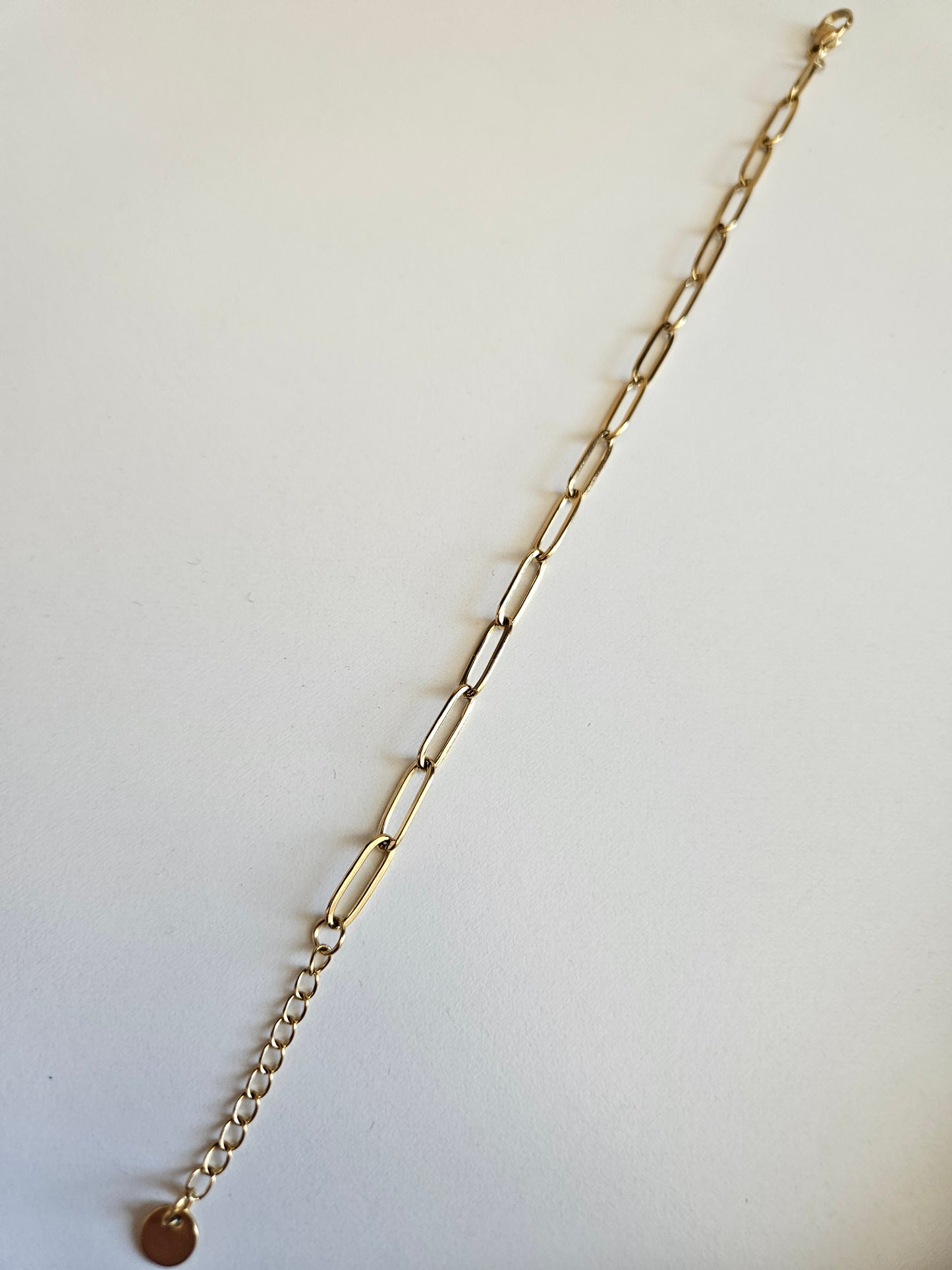 Bracelet maillon plat personnalisable